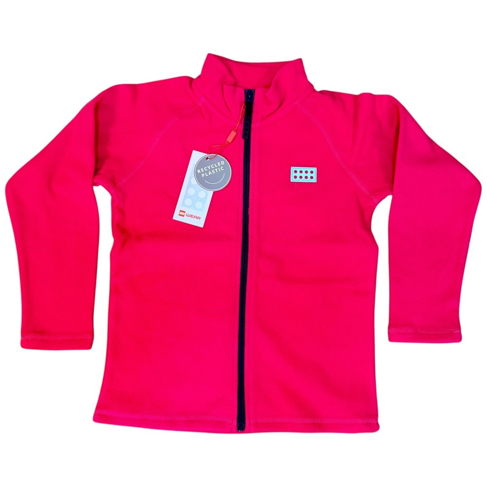 LEGO Wear LWSINCLAIR 703 Kids Fleece Jacket Pink Girls Size‎ 8Y 128 New